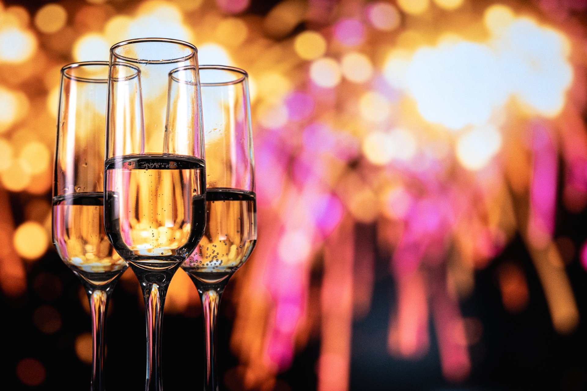 Champagne celebration